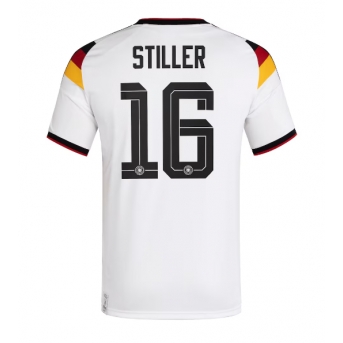 Billige Fotballdrakt Tyskland Angelo Stiller #16 Replika Hjemmedrakt VM 2026 Kortermet